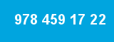978 459 17 22 978 459 17 22